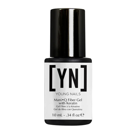 ManiQ Fiber Gel mit Keratin Soft White 10 ml