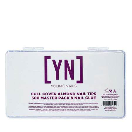 Full Cover Mandel Tips 500 Master Pack